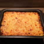offenfrische Lasagne